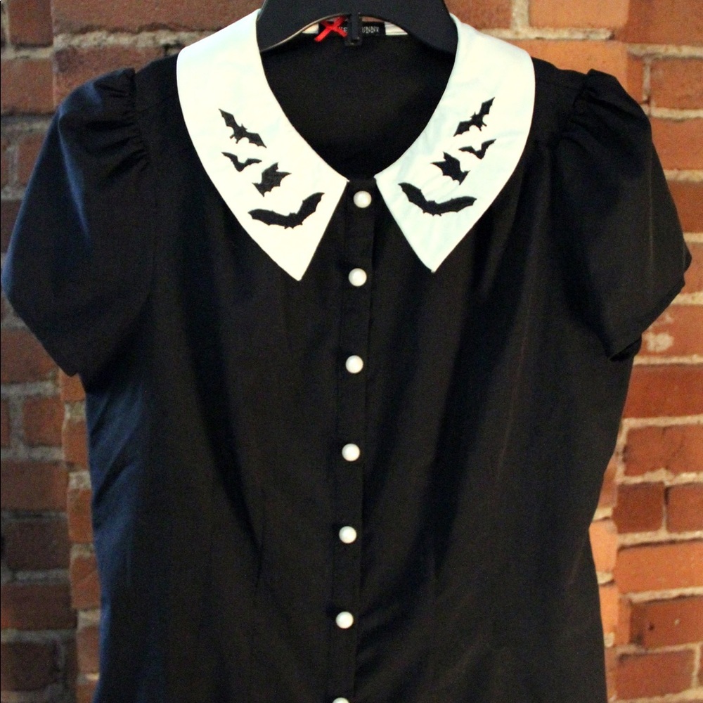 Hell Bunny Full Moon Blouse
